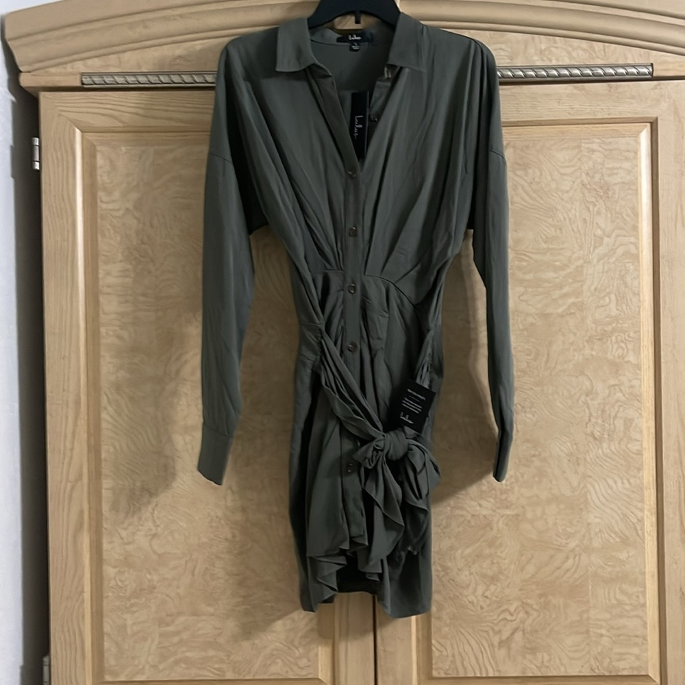 Lulus Button-Up Dress - Picture 6 of 8